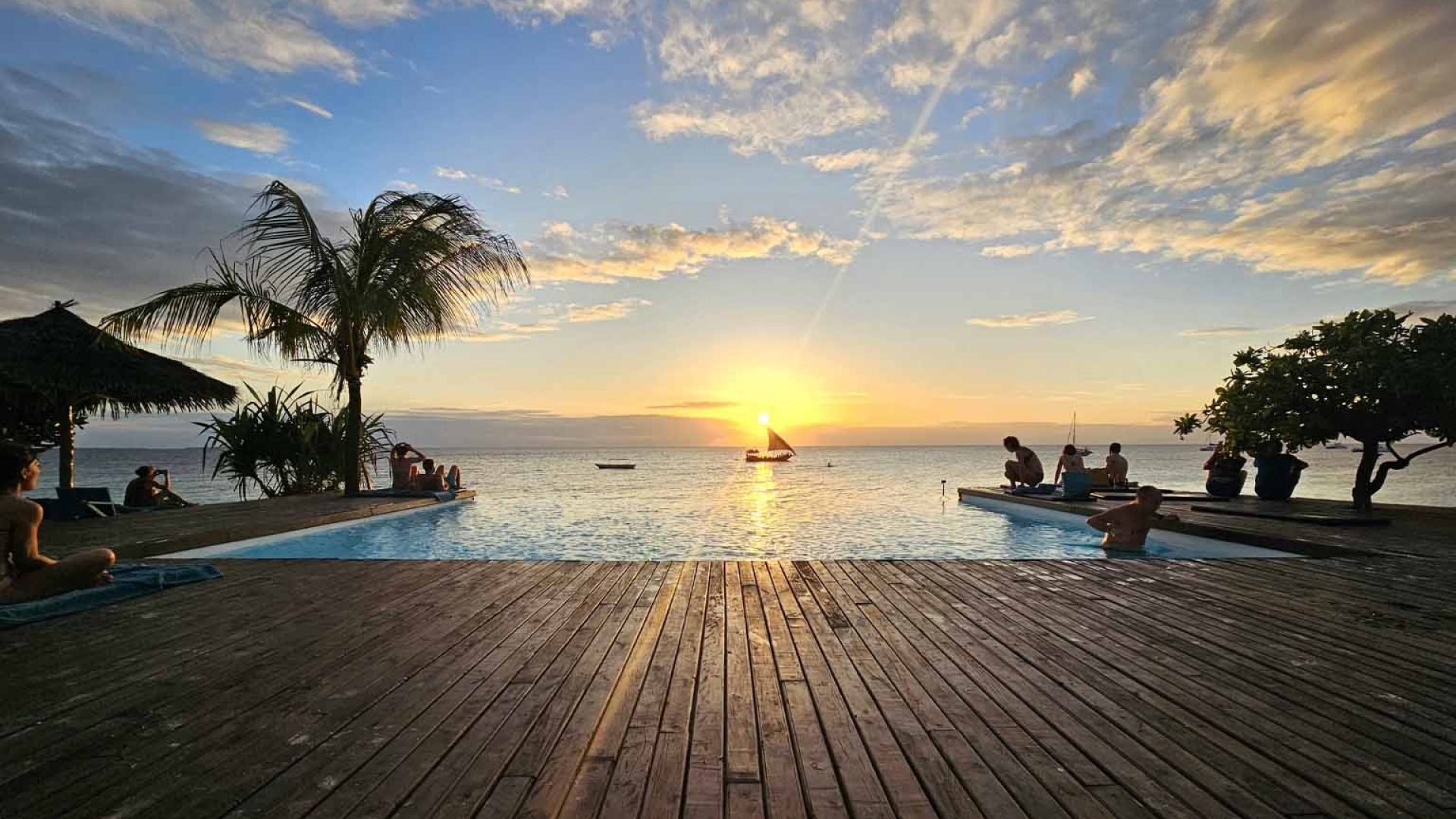 zanzibar sunset